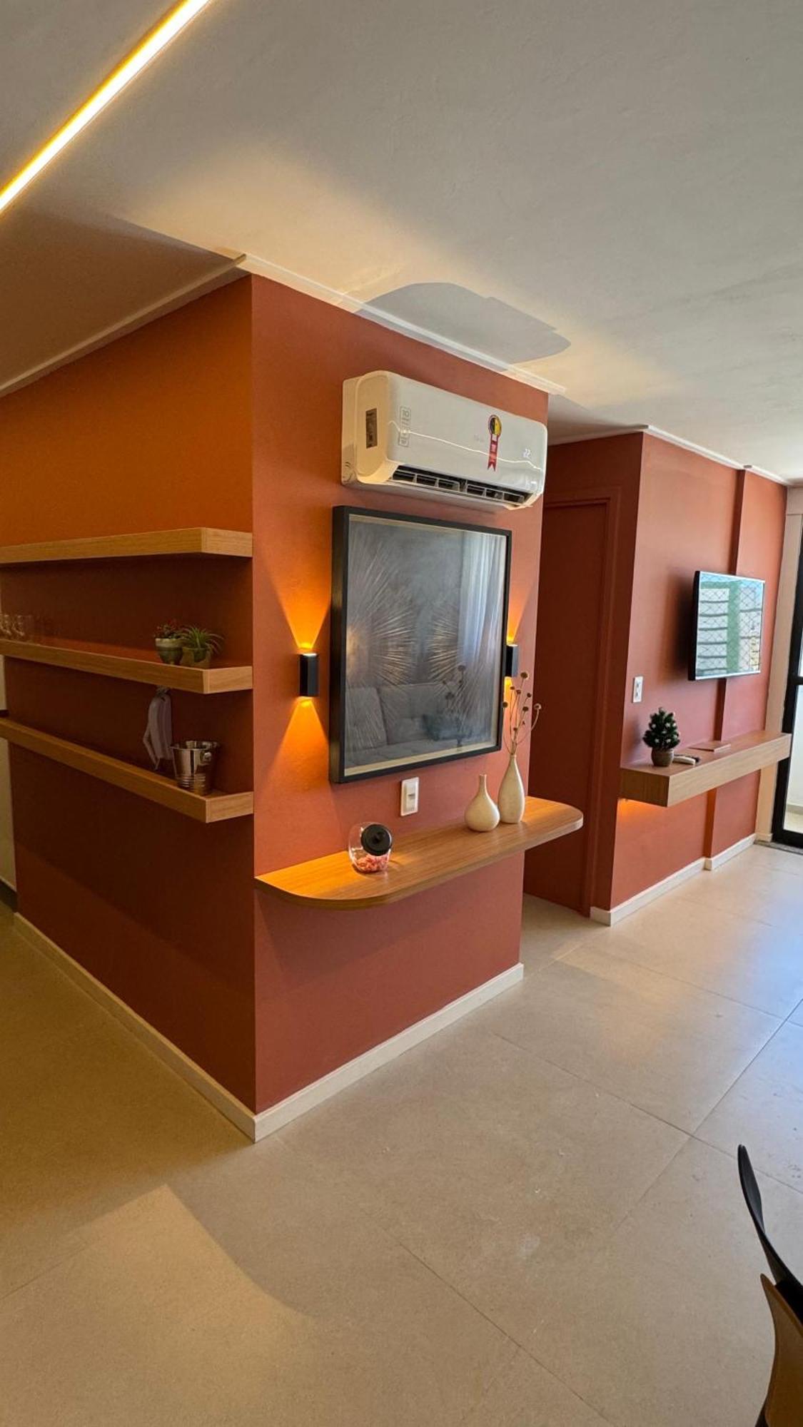 Flat Beira-mar, Novo! Apartamento