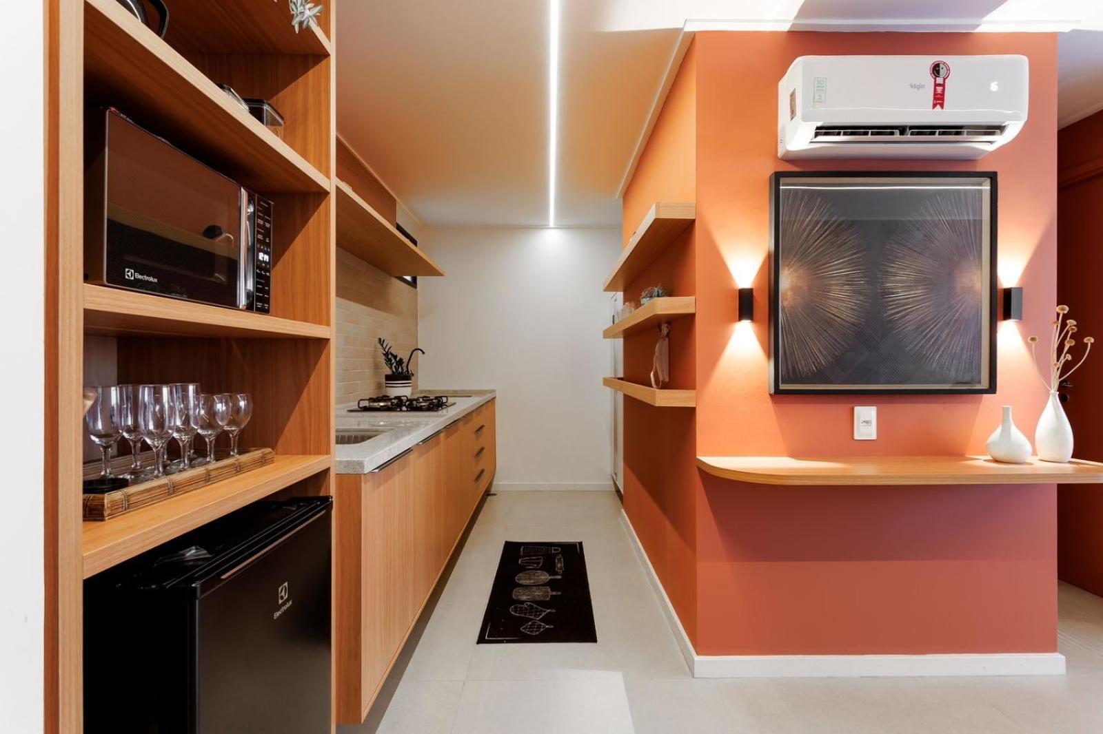 Flat Beira-mar, Novo! Apartamento *